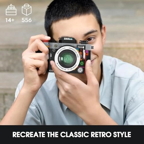 Retro Camera - Vintage 4.5 x 3.5 x 2.7 in