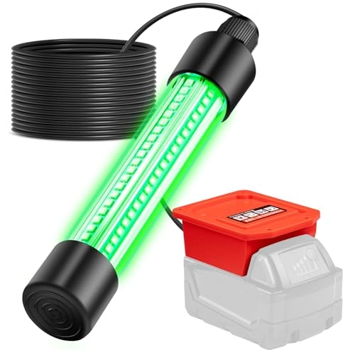 LED Underwater Fishing Light - 1300 Lumens 13W IP68