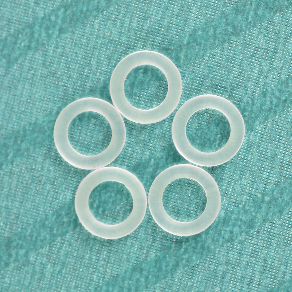 Rubber O-Ring Sound Dampeners - 144 pcs