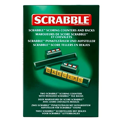 Scoring Counters - Green + Moulded Tile Racks