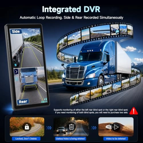 Reversing Camera - 1080P Night vision + Monitor - Wireless Carplay