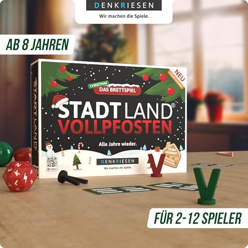 Stadt Land Vollpfosten: Christmas Edition (German)