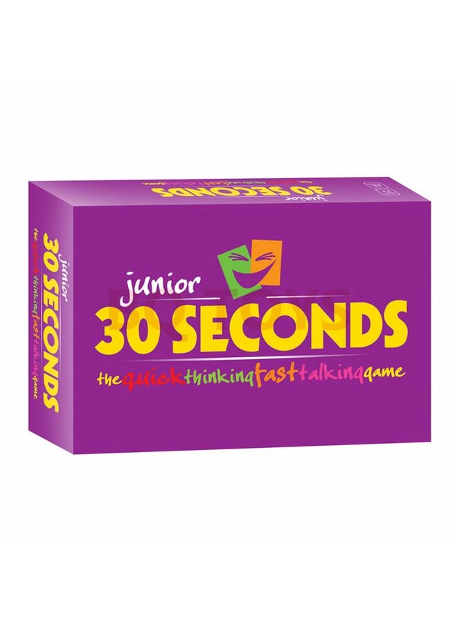 30 SECONDS - English Card