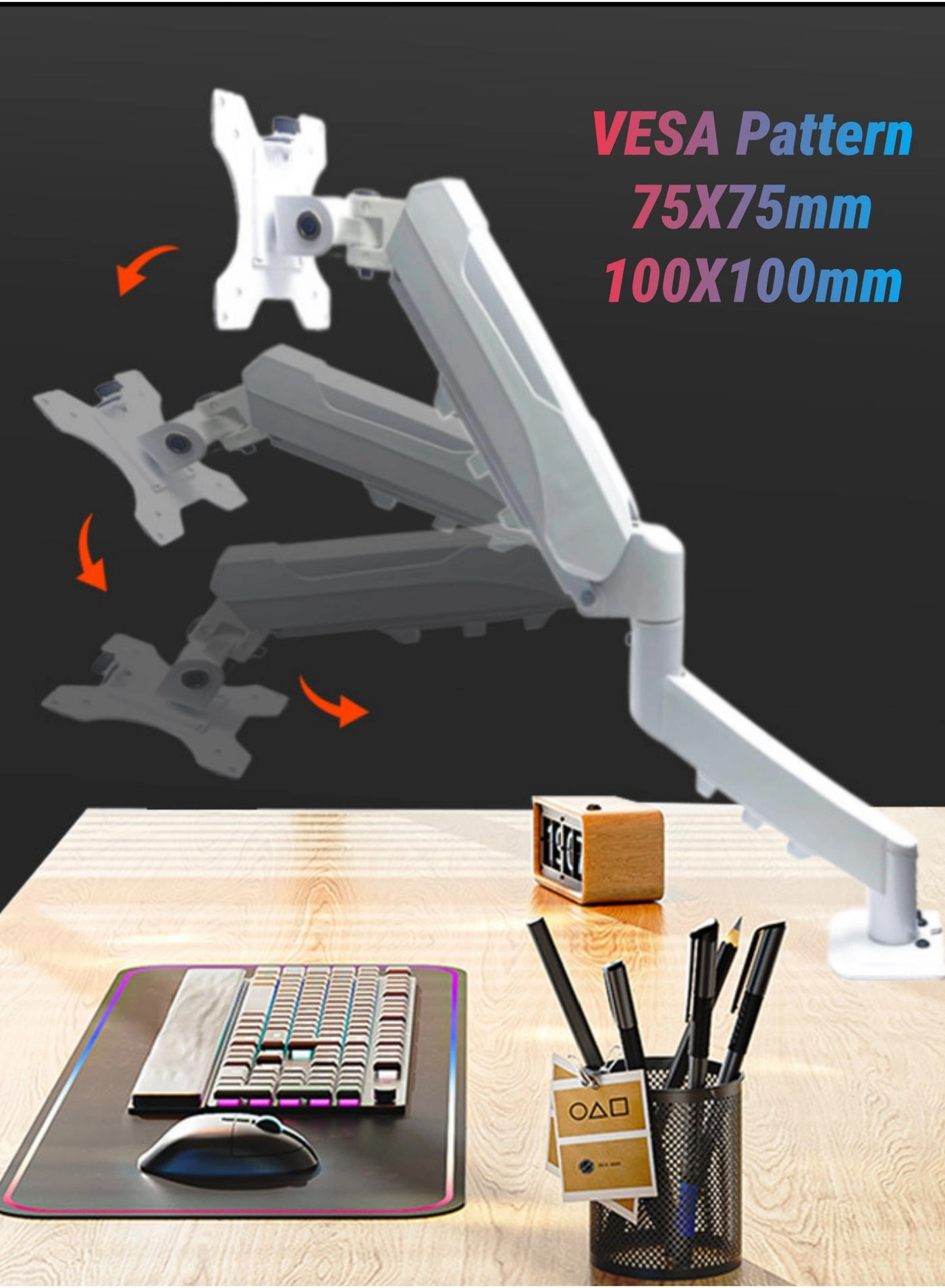 ESPASSION - SIngle 13-32 inch 75x75mm & 100x100mm