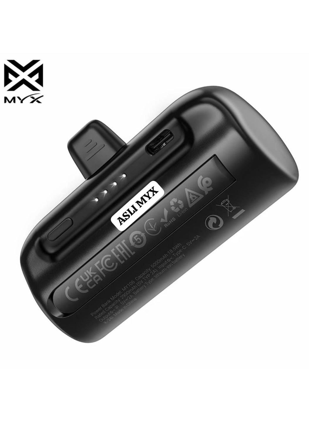 POCKET POWER BANK - 5000 mAh Fast Charging