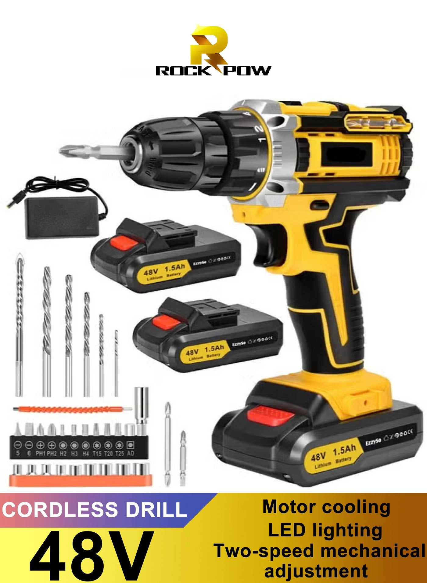 Cordless Drill - 1.5 Ampere-hour