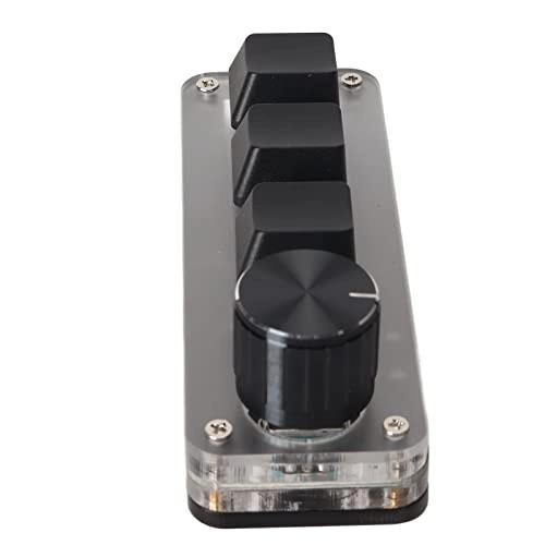 USB Mini 3 Key Keypad - Mechanical Blue Switch