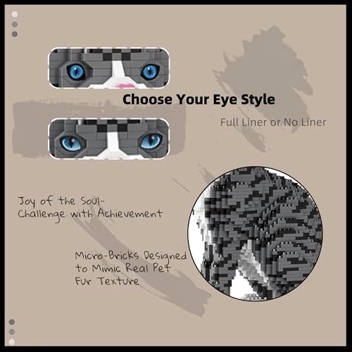 2 in 1 Cat - Tuxedo Cat 2302 pcs