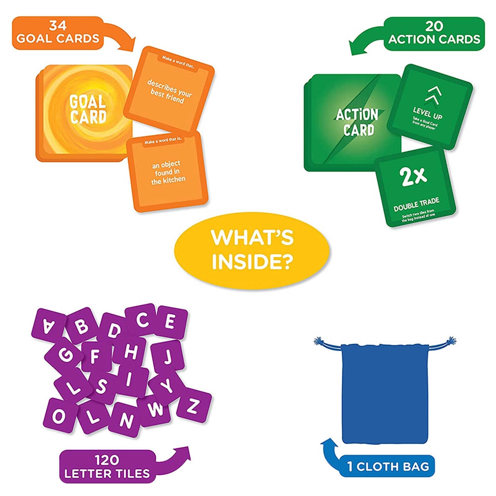 Squik Sentence + Squik Word - Card Game