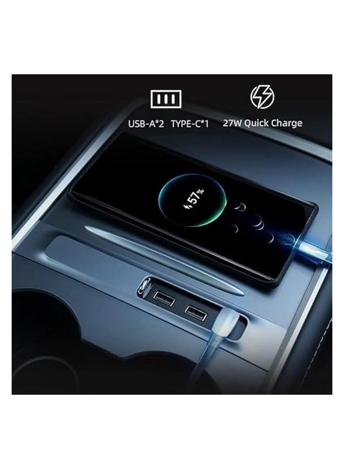 USB Hub - Tesla Model 3/Y 4-in-1