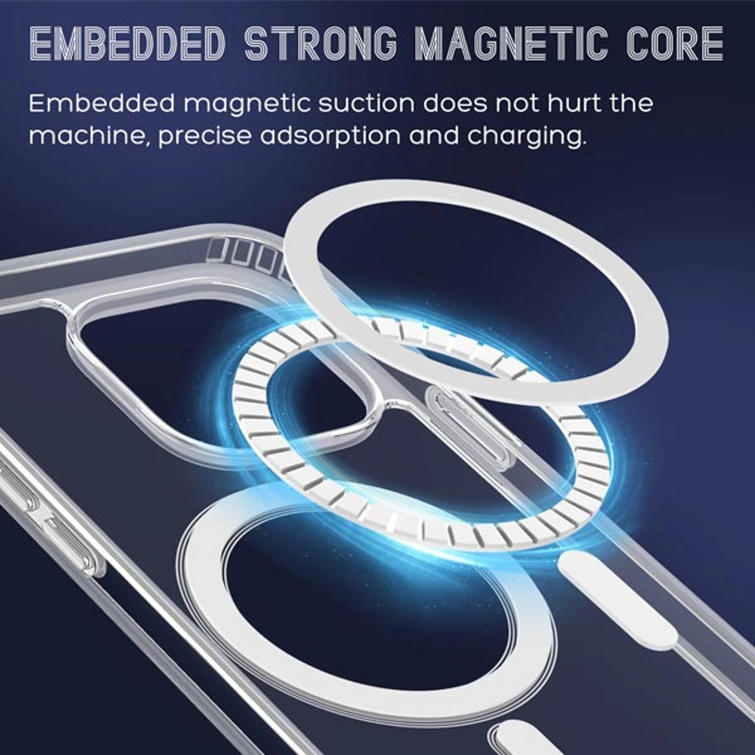 Case iPhone 14 Back Case with MagSafe for iPhone 14