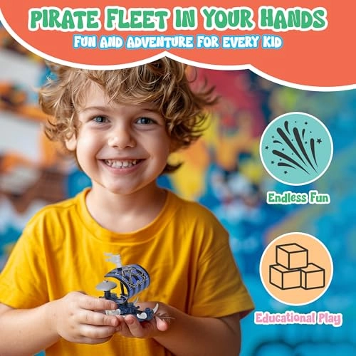 Pirate Ship - 12 pcs