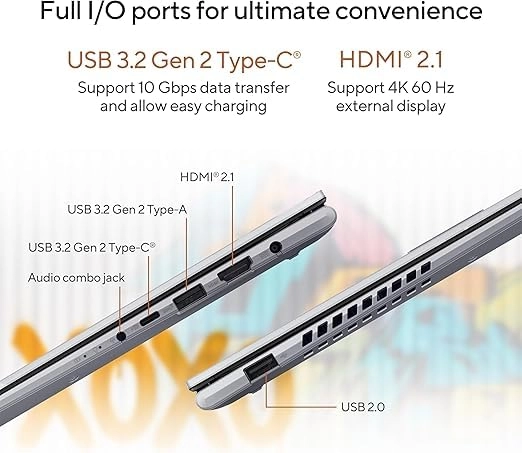 Vivobook S TN3402YA-LZ327W - 14'' Ryzen 5-7430U 8GB DDR4 512GB SSD