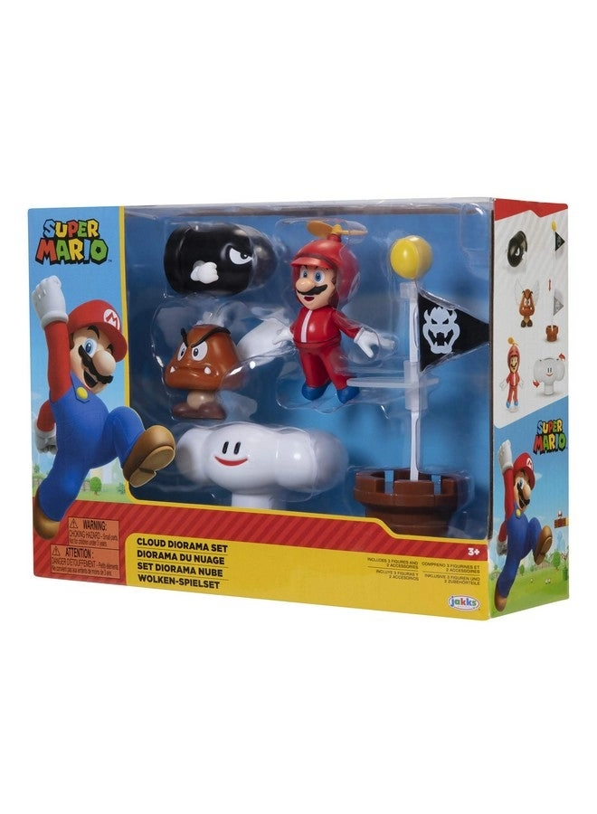 Cloud World Diorama Set - Mario