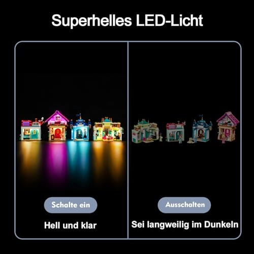 LED Light Set - Compatible with 43246 Princess Market Adventure 5V