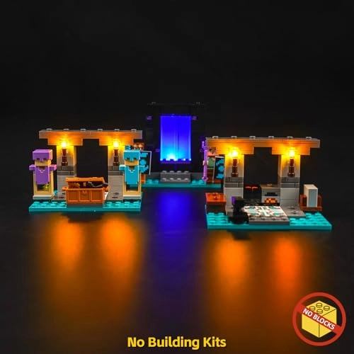 LED Light Set (21252) - Compatible with Minecraft The Armory