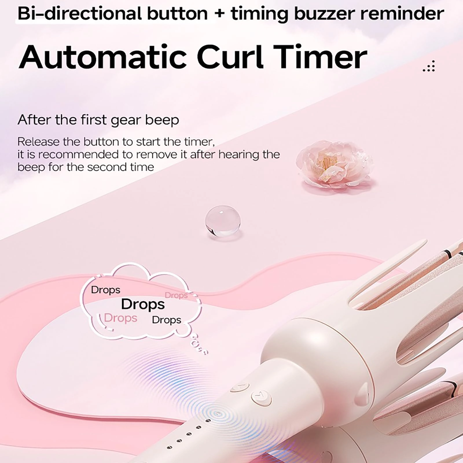 5 in 1 Interchangeable Curling Iron - 28mm 32mm 40mm