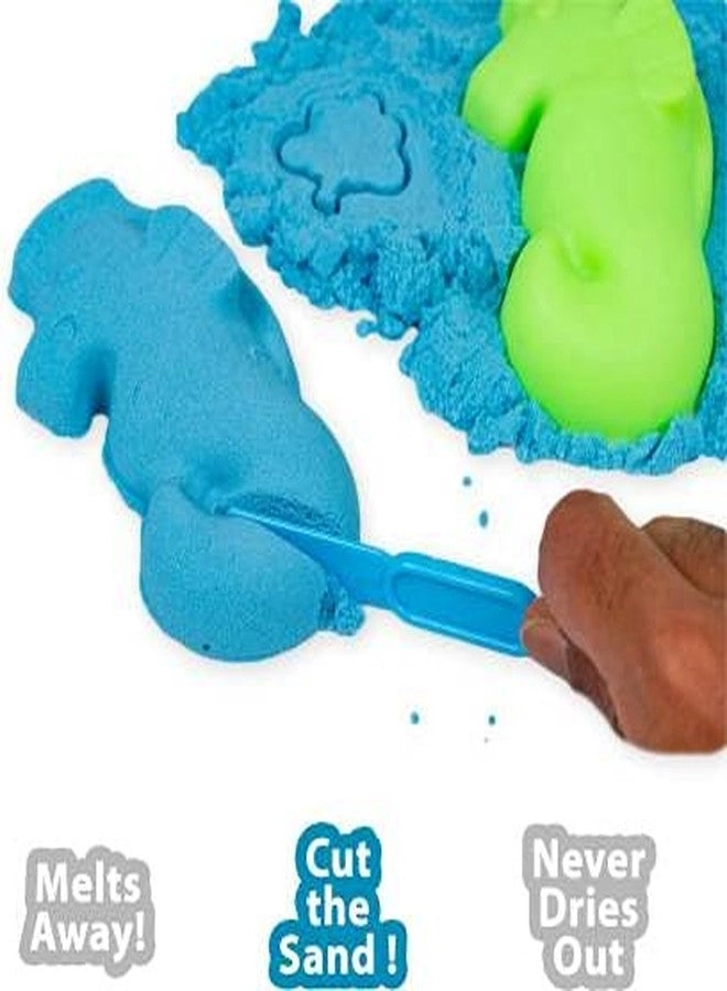 Crazy Sand - 1 kg Play Set Big Bucket and Moulds