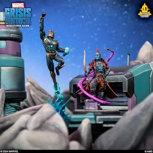 Marvel Crisis Protocol: Nova & Yondu Character Pack - 2 Piece Miniature Pack