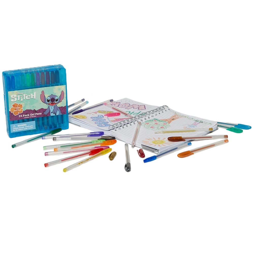 Lilo and Stitch Gel Pen Set - 24 Pack 0.5mm