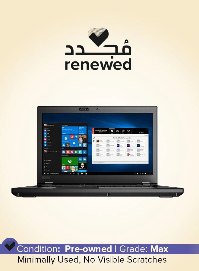 Lenovo (Renewed) ThinkPad P52 - 15.6'' Xeon 32GB DDR4 512GB SSD