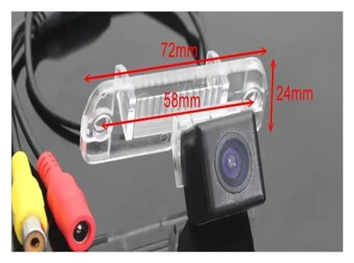Car Backup Camera - Night vision 6M video cable 720x540