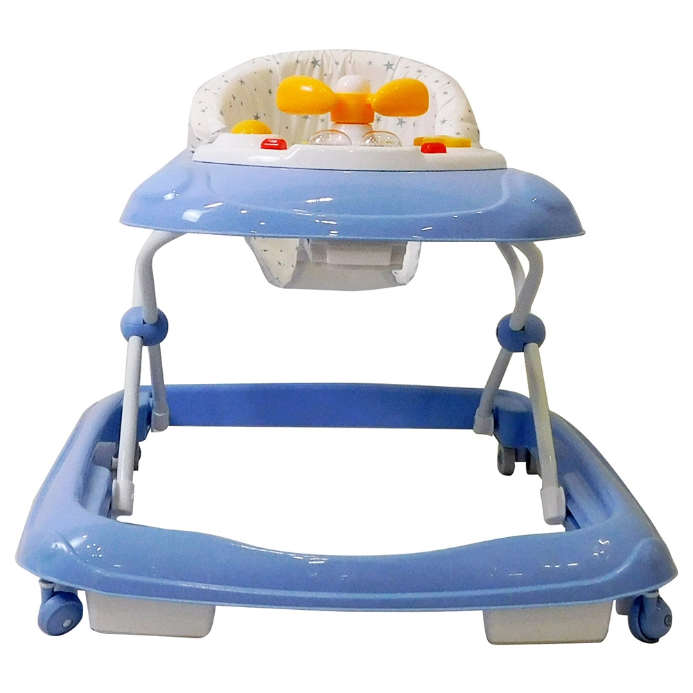 Baby Walker - Stares Light Blue 3 positions height adjustment