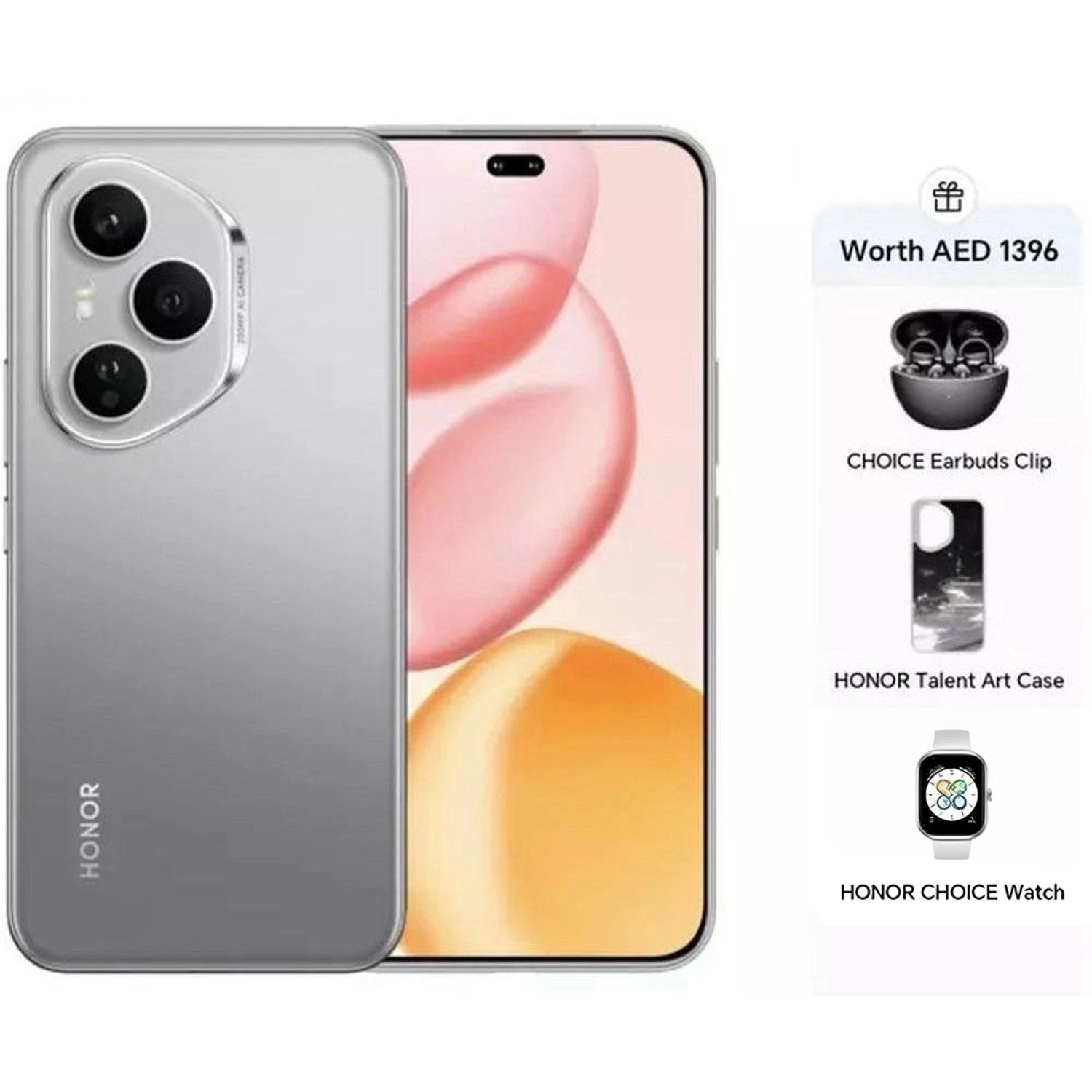 400 Pro - 12GB 512GB + Choice Earbuds Clip + Phone Case + Watch 5