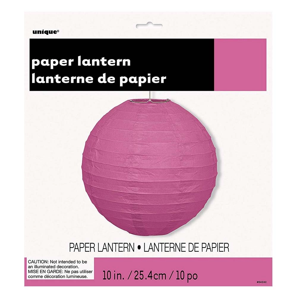 Paper Lanterns - 10in Lime Green