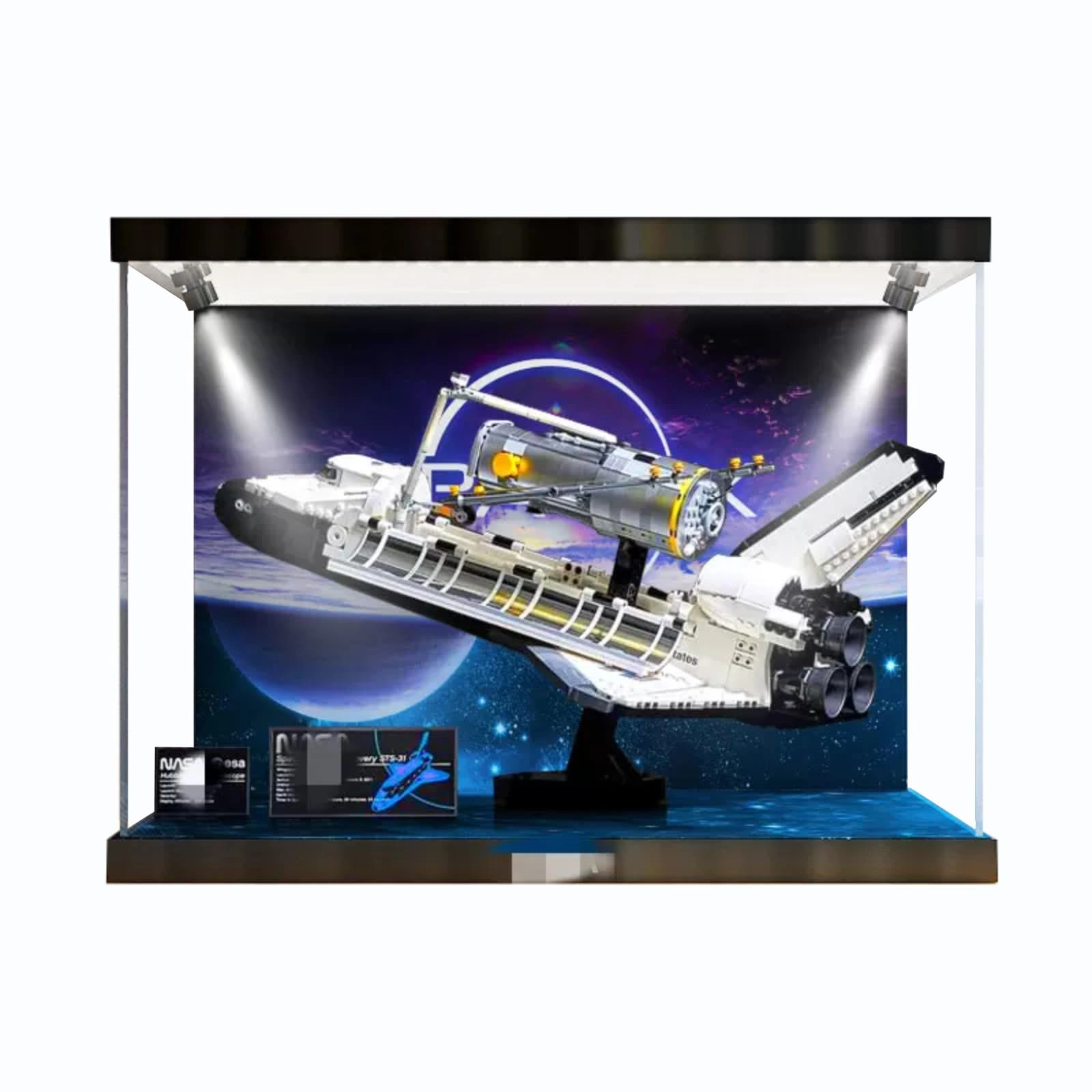 Figures Display Box for LEGO 10283 - Acrylic Dustproof 60x40x40cm