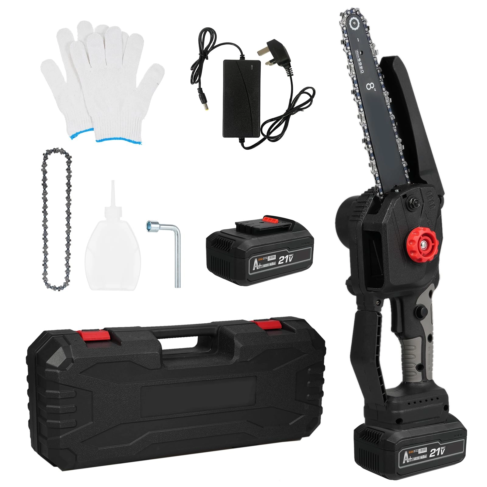 Mini Chainsaw - 8-INCH 4000mAh