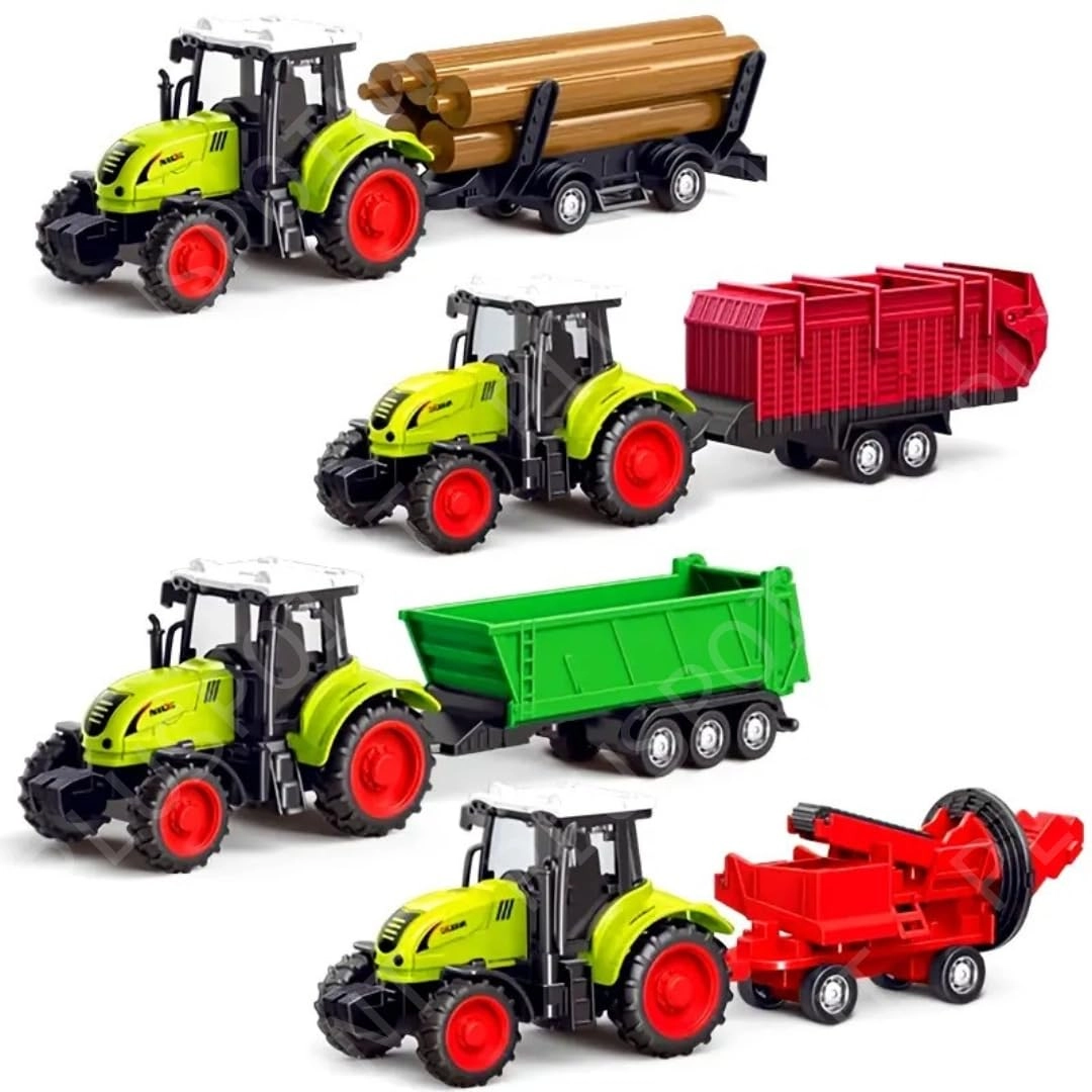 PLUSPOINT Farm Tractor - Vehicles Pack