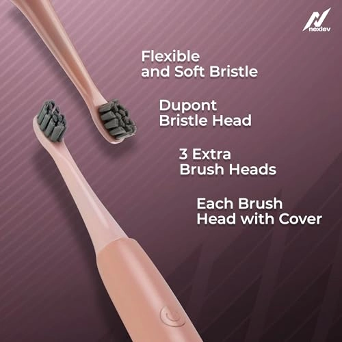 ETC-05 - 40000 vibrations/min USB Type C 4 Replaceable Brushheads