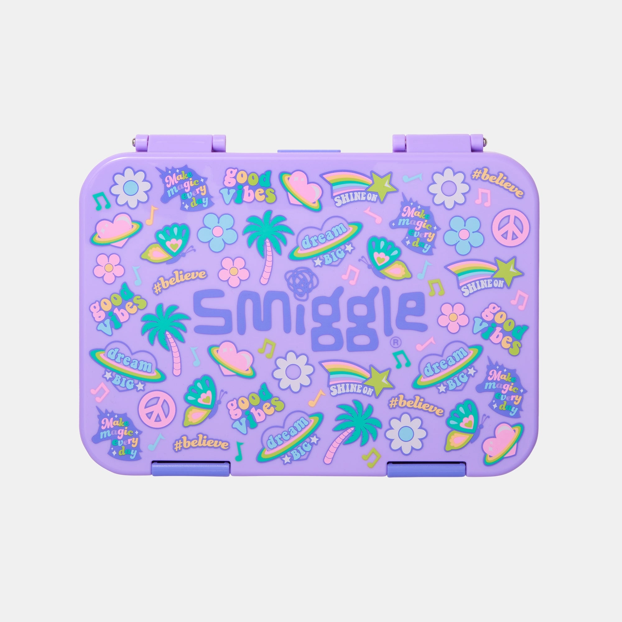 Smiggle All Stars Medium Bento Lunchbox - All Stars 758 Ml