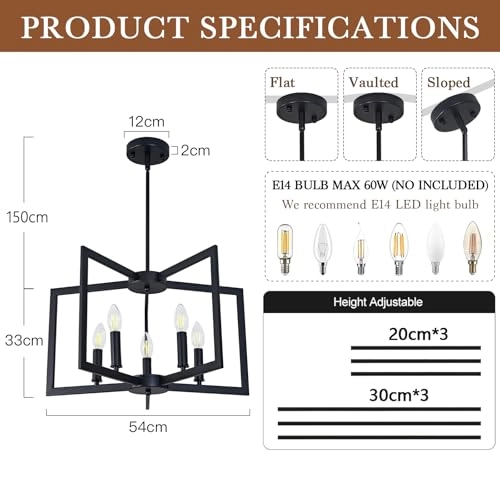 Industrial Lantern Chandeliers