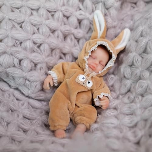 Reborn Baby Dolls - 6 inch Silicone Girl Ages 3+