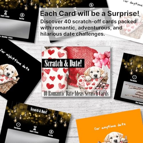 Date Night Scratch Off Cards - Adult English