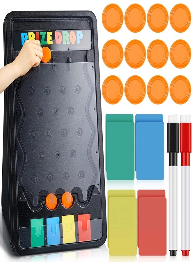 Deekin Prize Drop Board - 25 x 14 Inch Foldable 4 Slots 12 Pucks