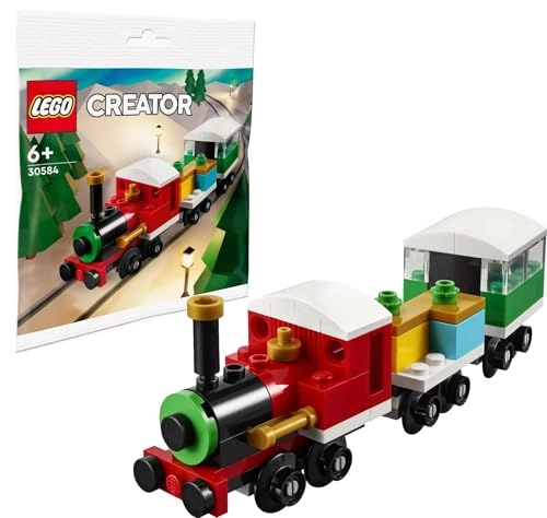 Creator Winter Holiday Train (6379821) - 73 Piece Ages 6 and Up