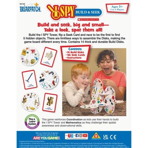 I SPY Build & Seek - 4 years and up