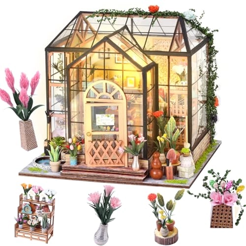 3D Wooden Puzzle Bookshelf Insert - Library of Books 1:24