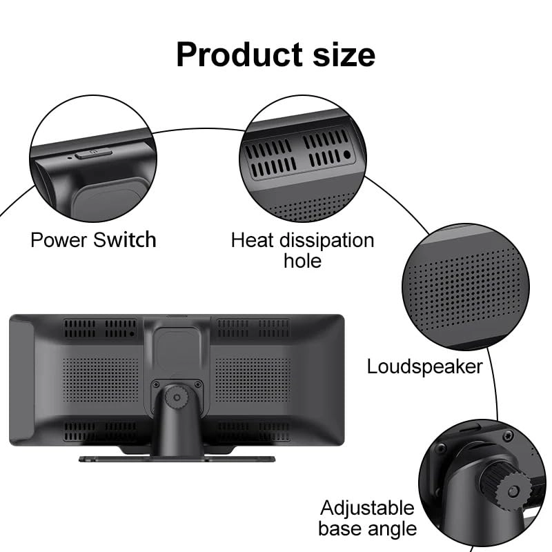 Car Display Dashboard Monitor - 10.26-Inch