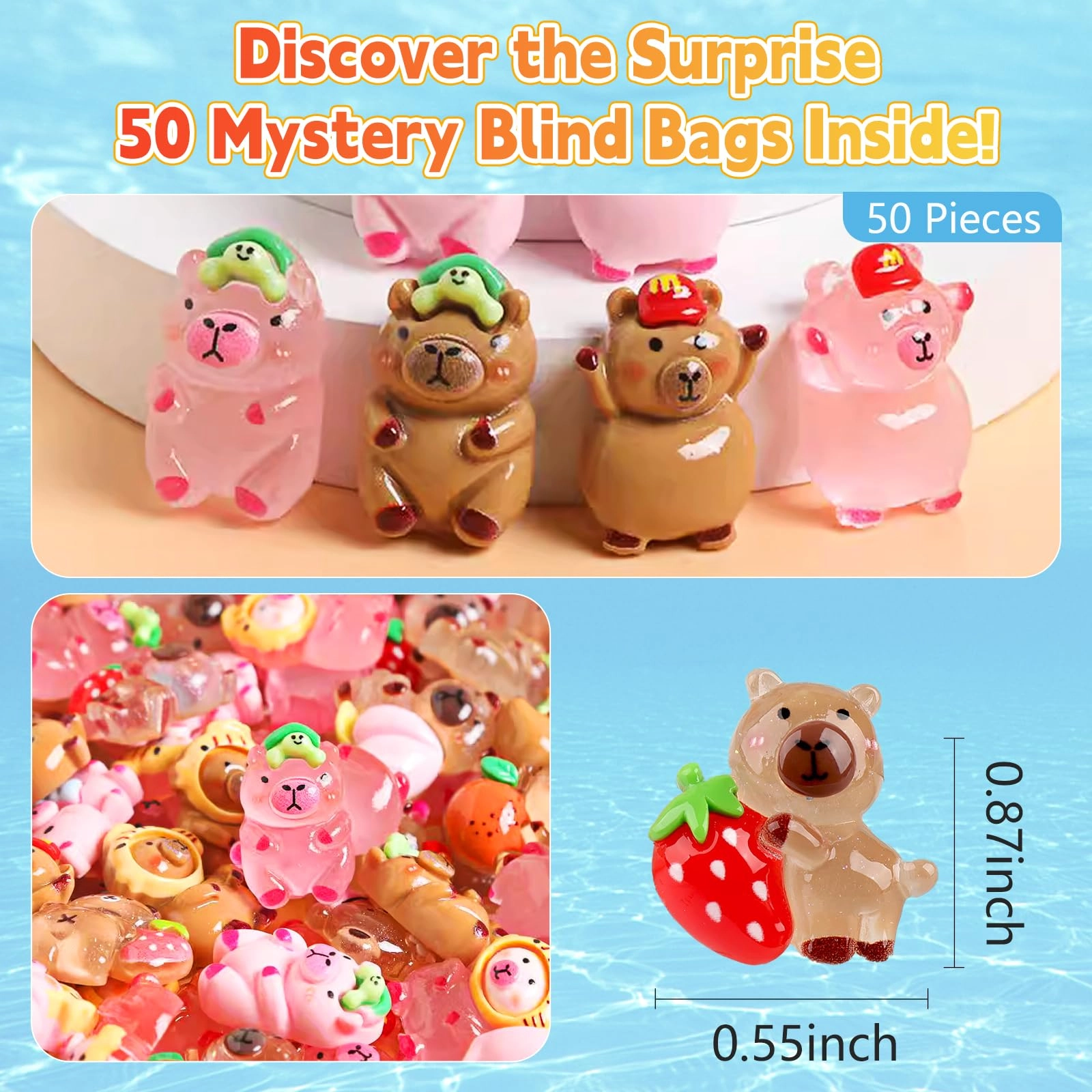 Mini Capybara - 50 Count 36 months