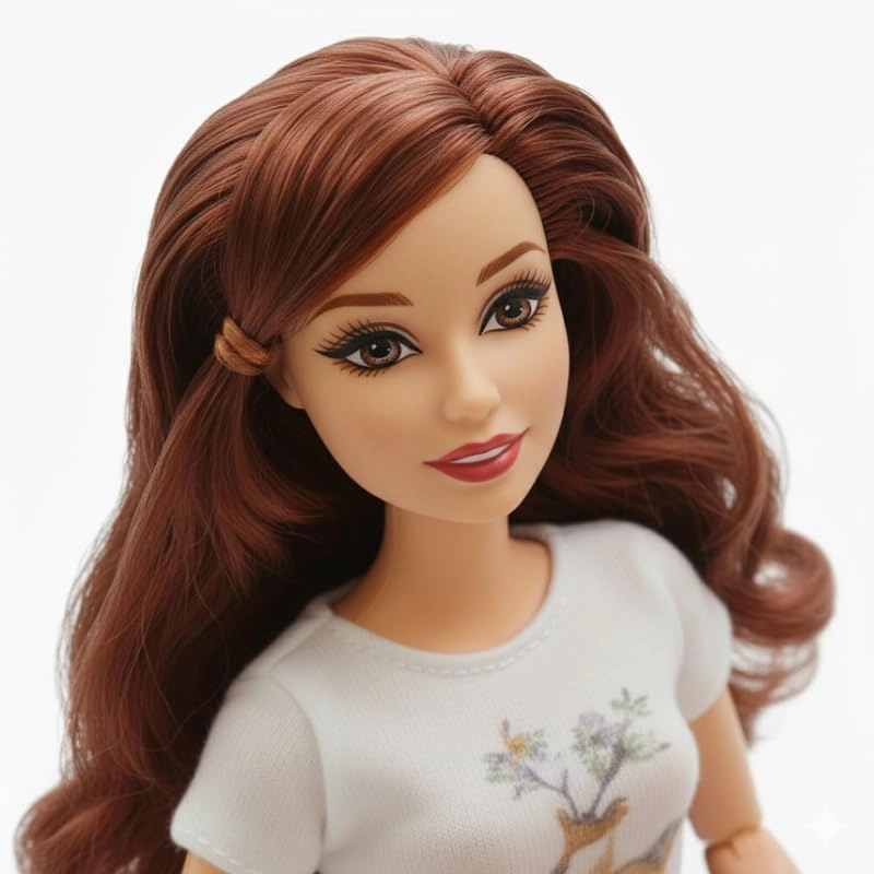 Apex Media and Marketing India, Apex Media and Marketing India B-125 Okhla Phase-1 New Delhi-24 Fairies & Princess Fashion Doll - Plastic My Girl Deer Print Dress Purse Ages 3+