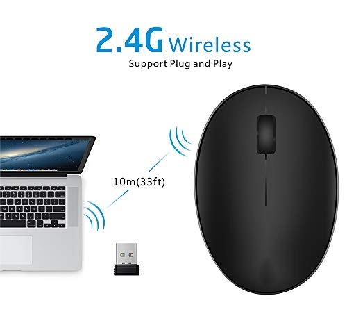 Mini Rechargeable Wireless Mouse - USB