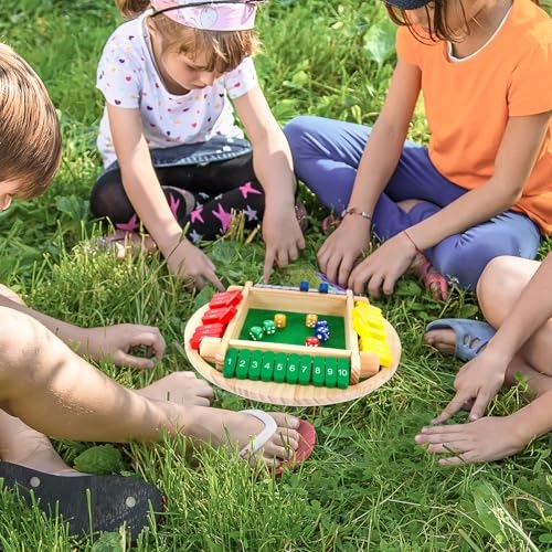 Shut The Box - Wooden Dice Game