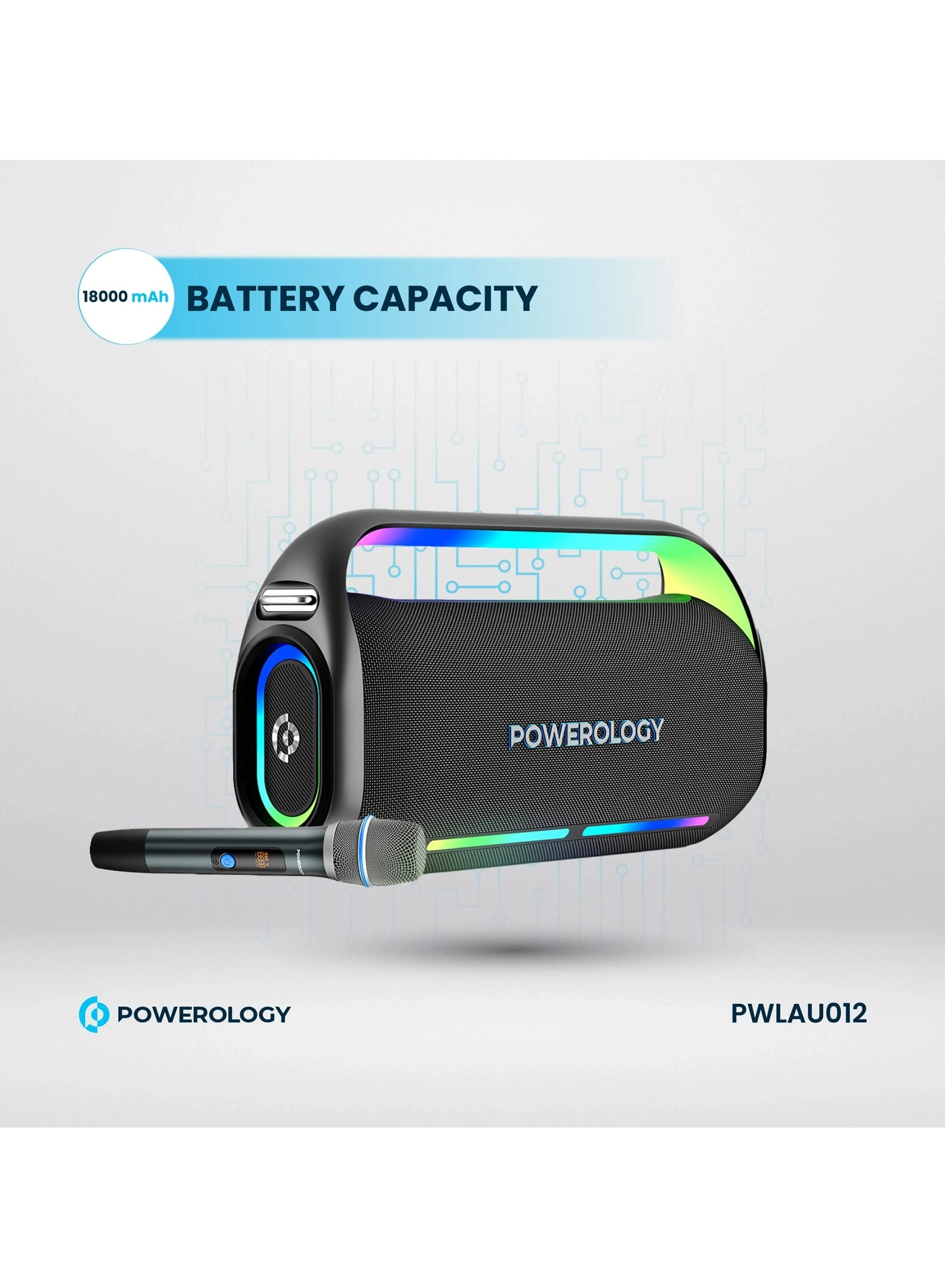 TWS Karaoke Speaker - Wireless Microphone 256GB 150W