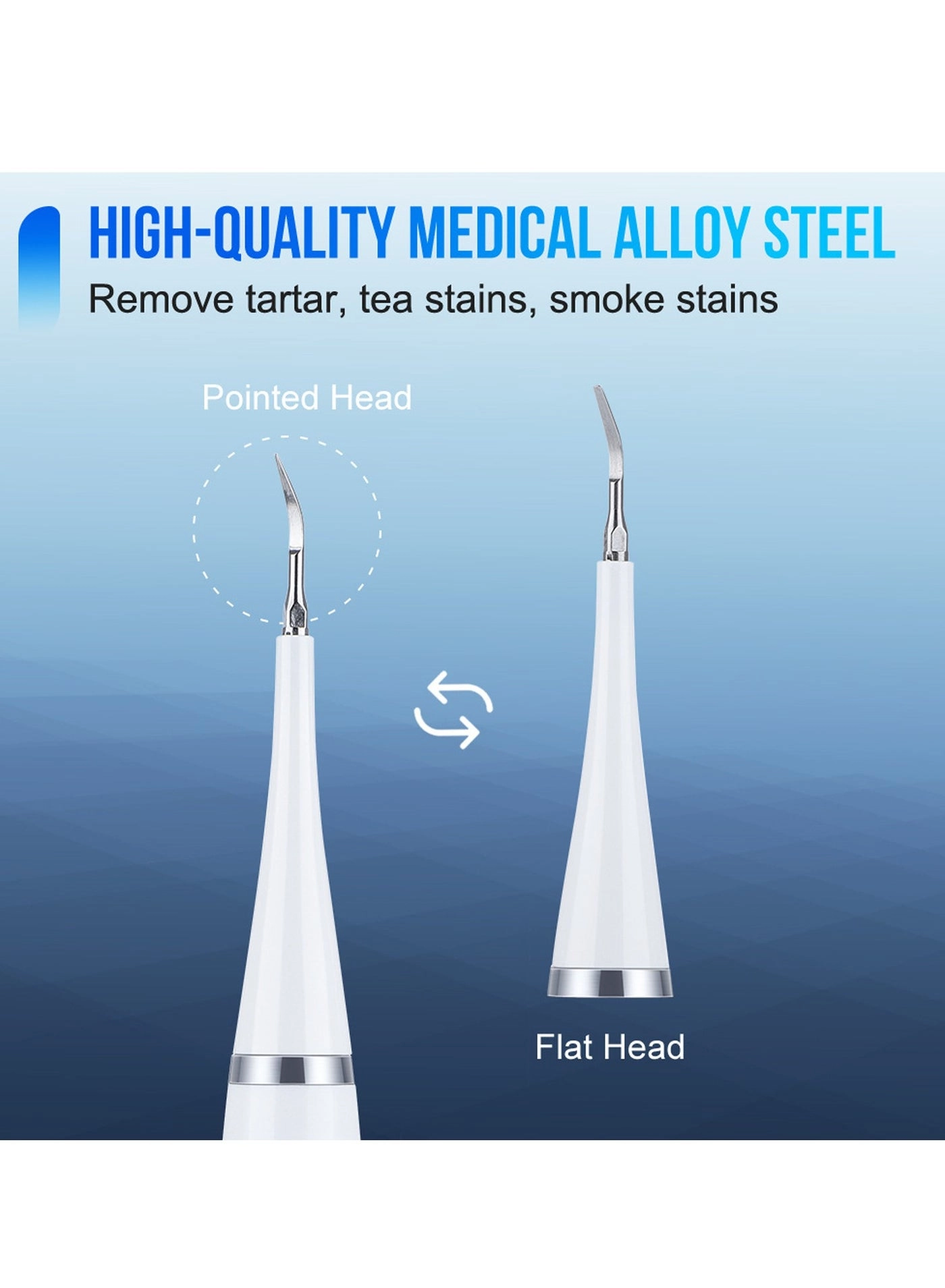 PSM brush - 6-Speed Sonic Vibration White Combo