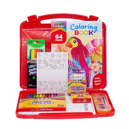 Awesome Arts Case - School Art Supply Kit Storage