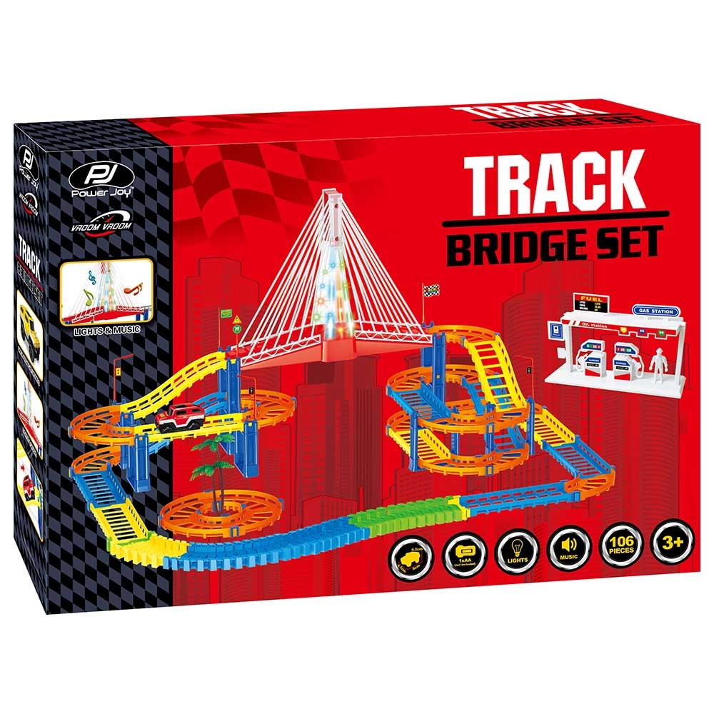 Vroom Vroom Magic Track Bridge - 106 pcs